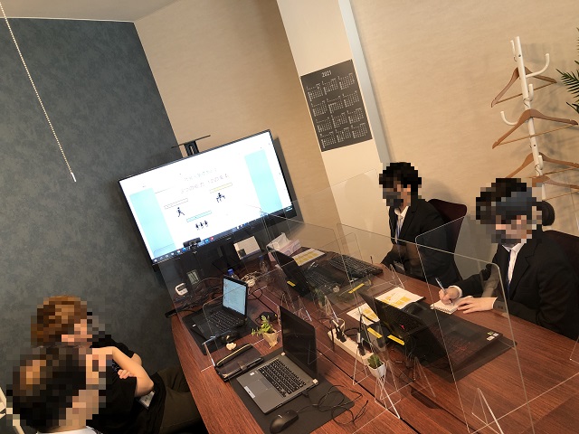 オリエンテーション中の風景1