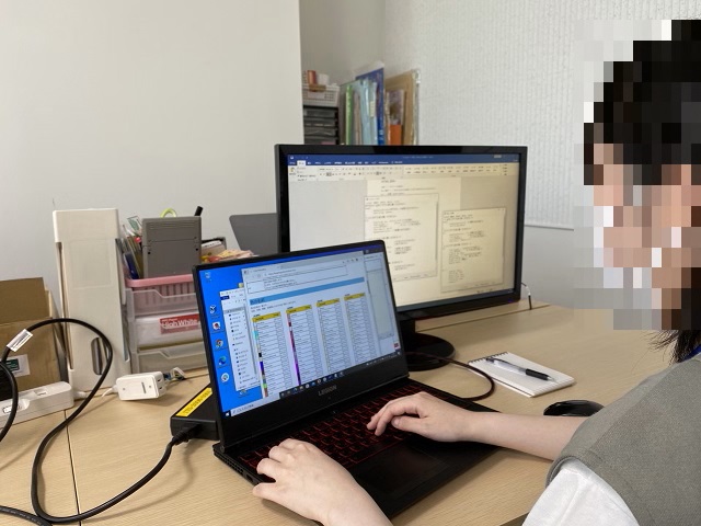 プログラミング中の風景3