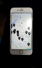 マップアプリ作成中の風景1