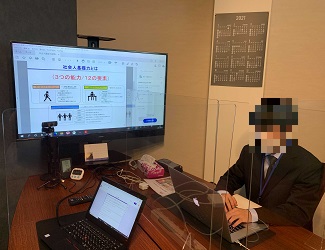 オリエンテーション中の風景1