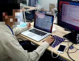 オリエンテーション中の風景2