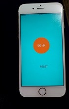 歩数計アプリ作成中の風景1