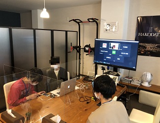 インターン成果プレゼンテーション中の風景2