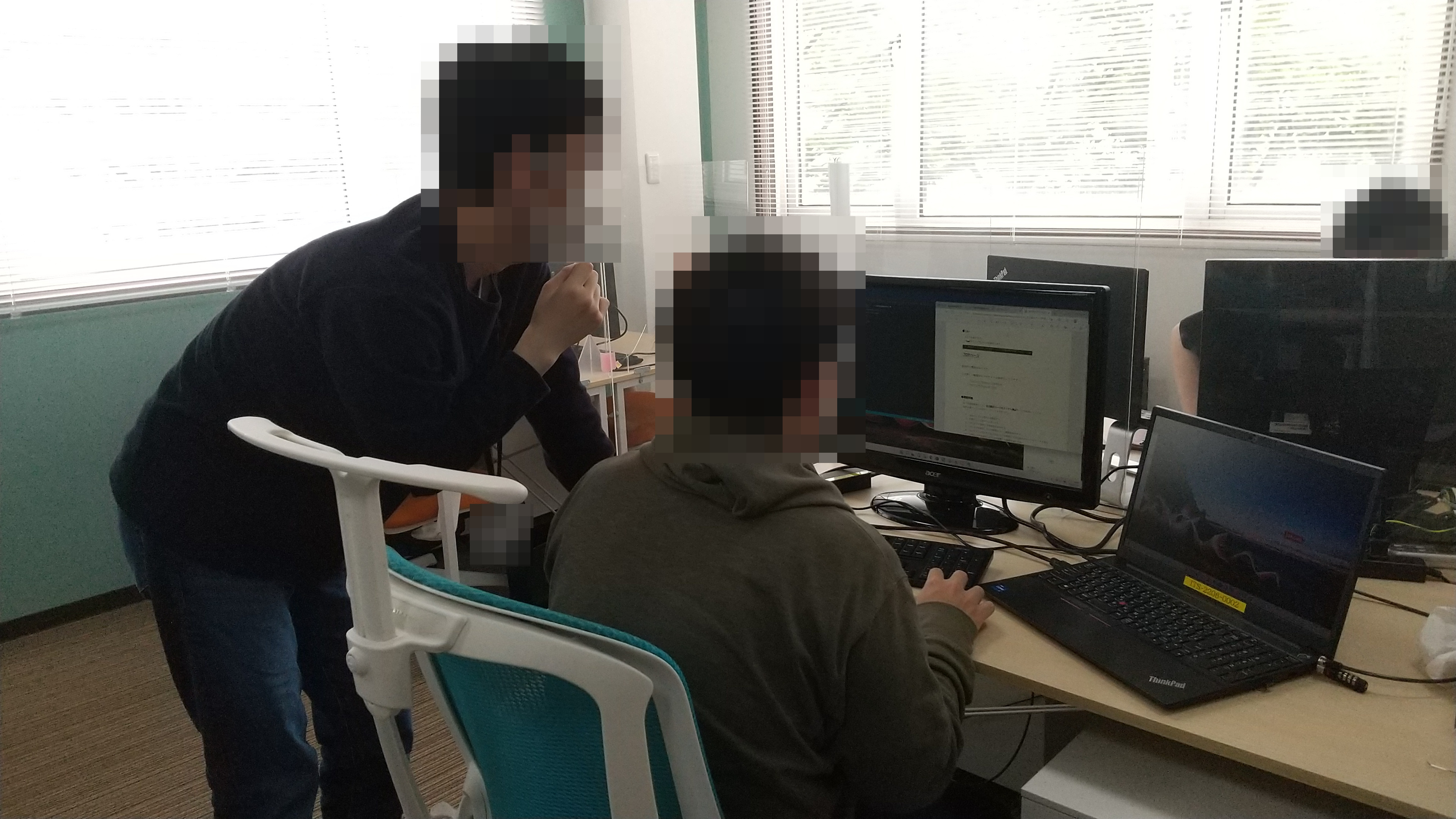 自己紹介ページの作成とC言語プログラミングの風景1